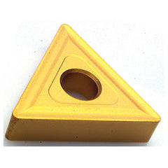 TNMG 331 M46 PT425, 0.016'Ä≥ Corner Radius, 0.187'Ä≥ Thick, 3/8'Ä≥ Inscribed Circle, TiN|TiCN|Al2O3|TiN, Triangle, Turning Indexable Insert - Apex Tool & Supply