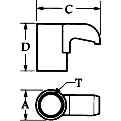 ‎#CLI9-5/16-24 Thread - Clamp - Apex Tool & Supply