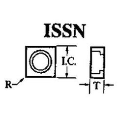 #ISSN844 For 1" IC - Shim Seat - Apex Tool & Supply