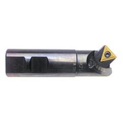 3/4" Dia- 10°-80° - Indexable Countersink & Chamfering Tool - Apex Tool & Supply