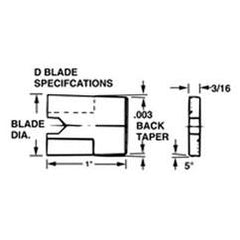 #DX15 - 1-1/2 For use with 1/4'' Thick Blades - Multi-Tool Auxiliary Pilot - Apex Tool & Supply