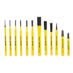 12PC PUNCH AND CHISEL SET - Apex Tool & Supply