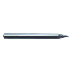 1/4 × 1/4 × 1/8″ SH Cone Shape - HSS - Burr - Apex Tool & Supply