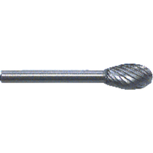 1/4 × 1/2 × 1/8″ SH Oval Shape - HSS - Burr - Apex Tool & Supply