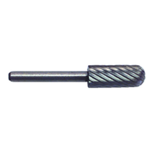 1/4 × 5/8 × 1/8″ SH Cyl Radius Shape - HSS - Burr - Apex Tool & Supply