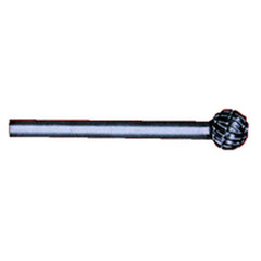 1/4 × 1/8″ SH Ball End Shape - HSS - Burr - Apex Tool & Supply