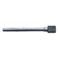 R16 1/4 × 1/4 × 1/8″ SH - Sgl Cut Cyl Shape - CBD - Burr - Apex Tool & Supply