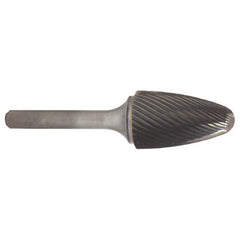 1/8 EdgeHog Tre Shape Radius End Miniature Carbide Bur SF-41 Standard - Apex Tool & Supply