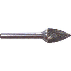 SG1L6 1/4X1/2 DOUBLE CUT BURR - Apex Tool & Supply
