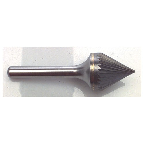 SJ42 1/8X3/32 SINGLE CUT BURR - Apex Tool & Supply