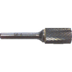 1/16 EdgeHog Cyl Flat End Miniature Carbide Bur SA-41 Standard - Apex Tool & Supply