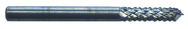 1/2" Dia - 1/2" SH-3" OAL-Fish Tail Pt - CBD Router - Apex Tool & Supply