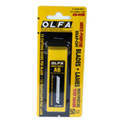 50-Pack Utility Knife Blade AB-50B - Apex Tool & Supply