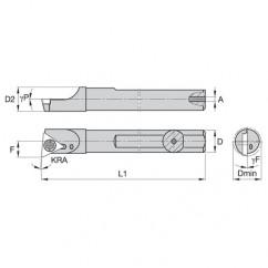 QSBI37555R STEEL SHANK BORING BAR - Apex Tool & Supply