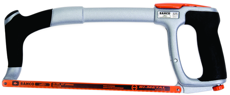 12" Blade - Ergonomic Hand Hacksaw - Apex Tool & Supply