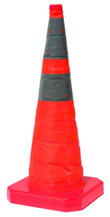 28" Reflective Pop Up Traffic Cone - Apex Tool & Supply