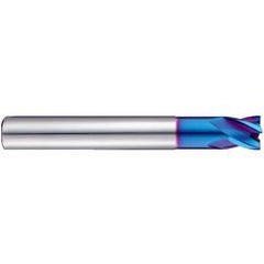 3/16-1/4-1/4 (3/8Lbs)-2 R.004 Neck" Dia .181 4Fl Stub H - 30 Radius Extended Neck X-5070 - Apex Tool & Supply