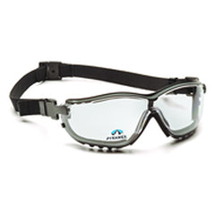 2.5 Magnification Safety Glasses- Clear Lens, Black Frame V2 Reader Style - Apex Tool & Supply