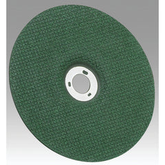 ‎3M Green Corps Depressed Center Grinding Wheel T27 4-1/2″ × 1/4″ × 7/8″ 36 Grit - Apex Tool & Supply