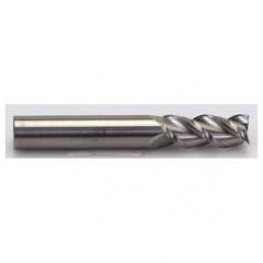 4mm Dia. - 57mm OAL - Alu-Speed CBD - 45° Helix HP End Mill - 2 FL - Apex Tool & Supply