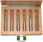 1/4" SH x 2-1/2" OAL - Solid Carbide Boring Tool Set - Apex Tool & Supply