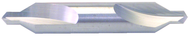 Size 0; 1/32 Drill Dia x 1-1/4 OAL 60° Carbide Combined Drill & Countersink - Apex Tool & Supply