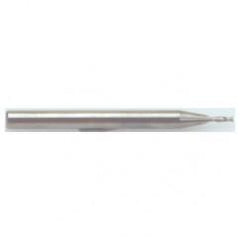 .025" Dia. - 1-1/2" OAL - AlTiN - 30° - Mini EM - 2 FL - Apex Tool & Supply