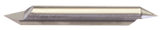 1/8" x 3/8" Split Length - DE - 60° Pt - Carbide Engraving Blank - Apex Tool & Supply