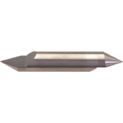 ‎1/8″ × 3/8″ Split Length - DE-90° Pt - Carbide Engraving Blank - Apex Tool & Supply