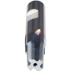‎1/2-14 GF Style- Coolant Thru - TICN Thread Mill - Apex Tool & Supply