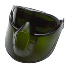 Capstone Shield - Shade 5 IR Lens - Green Frame - Goggle - Apex Tool & Supply