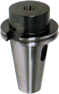 Taper/CAT V-Flange Adaptor - 2MT IT; CAT40 OT - Apex Tool & Supply