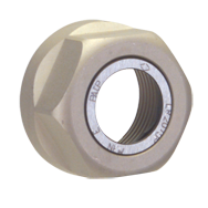 Top Clamping Nut - #4513073 For ER11 Collets - Apex Tool & Supply