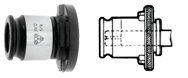 Positive Tap Adaptor -1" NPT - Adaptor Size 3 - Apex Tool & Supply