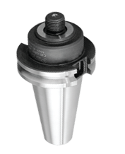 1-1/2-18 Mount - 1-1/2" Gage Length - V-Flange Boring Head Shank - Apex Tool & Supply