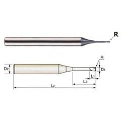 GMF19931 .031 DIA .004R 2FL HP EM - Apex Tool & Supply
