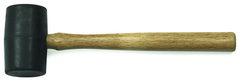 16 OZ RUBBER MALLET WOOD - Apex Tool & Supply