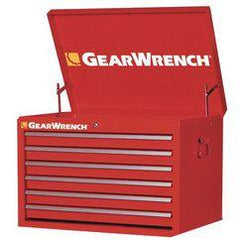 27" 6 DRAWER CHEST RED - Apex Tool & Supply