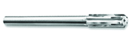 .4996 Dia- HSS - Straight Shank Straight Flute Carbide Tipped Chucking Reamer - Apex Tool & Supply