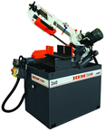 Semi-Automatic Bandsaw - 260BSA; 10.x x 5.9" Capacity; 1.4HP 220V 3PH - Apex Tool & Supply