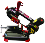 Semi-Automatic Bandsaw - #ABS105; 3.9 x 3.3 "Capacity; 2 Speed 115V 1PH - Apex Tool & Supply