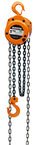 Portable Chain Hoist - #CF01010 2000 lb Rated Capacity; 10' Lift - Apex Tool & Supply