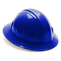 Hard Hat - Blue Full Brim 4 Point Ratchet Style - Apex Tool & Supply
