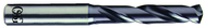 8.80mm Dia-3XD Coolant-Thru 2-Flute HY-PRO Carbide Drill-HP253 - Apex Tool & Supply