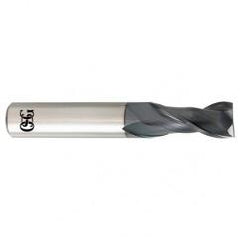 3.5mm x 4mm x 12mm x 51mm 2Fl Carbide Square OSG HY-PRO® CARB End Mill-TiALN - Apex Tool & Supply