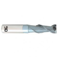 1 x 1 x 1 x 1 8Fl  Square Carbide End Mill - TiALN - Apex Tool & Supply