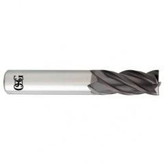 4.5mm x 5mm x 14mm x 51mm 4Fl  Square Carbide End Mill - TiALN - Apex Tool & Supply