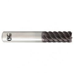 3/4 x 3/4 x 3/4 x 3/4 6Fl  Square Carbide End Mill - TiALN - Apex Tool & Supply