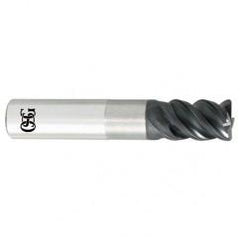 8mm x 8mm x 12mm x 75mm 4Fl 0.5mm Square Carbide End Mill - TiALN - Apex Tool & Supply
