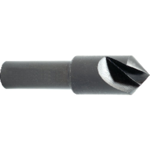 3/8″ Cutting Dia. 1/4″Shank Dia, 1 Flute, 120 Degrees, HSS Countersink Series/List #1752 - Apex Tool & Supply